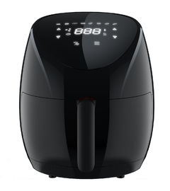 Dijital Sıcak Hava Fritöz 1500 W L356 * W287 * H326mm Siyah Renk Yağ Olmadan
